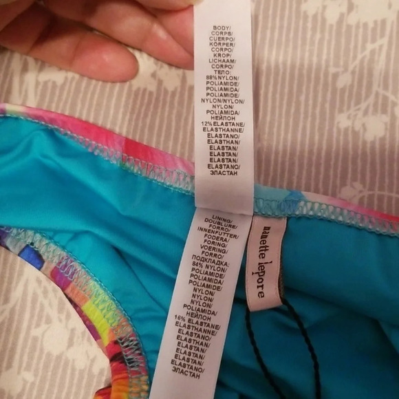 Nanette Lepore Swim Bikini Bottom L - Picture 8 of 8